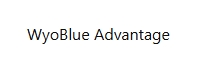 WyoBlue Advantage logo